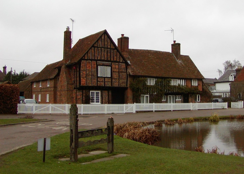 Aldbury stocks in Hertfordshire