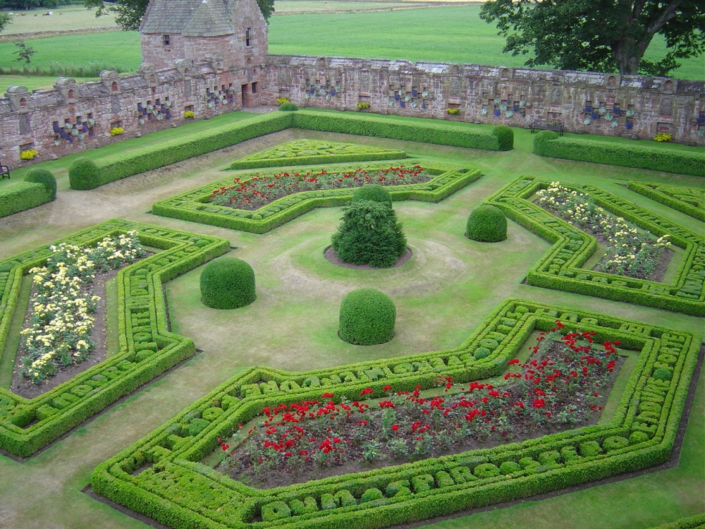 Edzell Castle Pleasance, Angus, Scotland