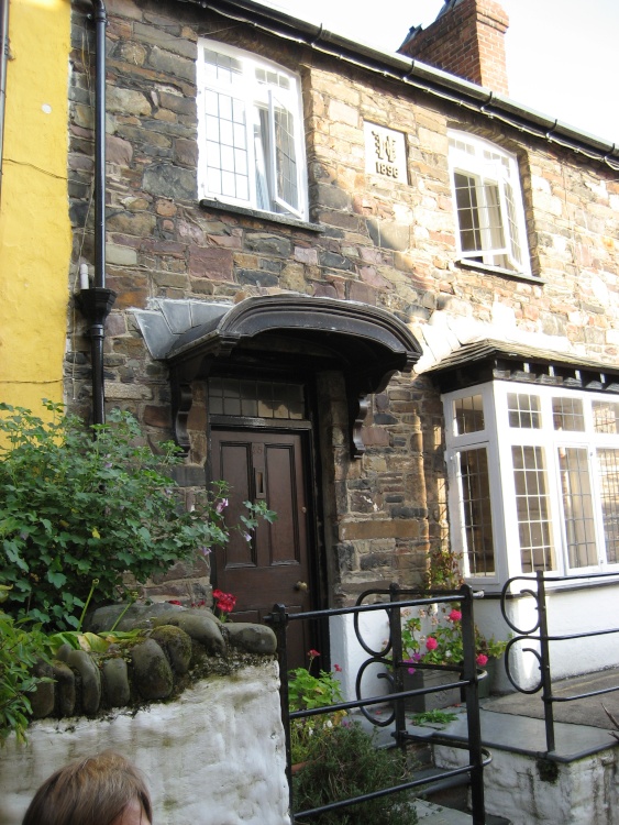 Lovely building, Clovelly, Devon