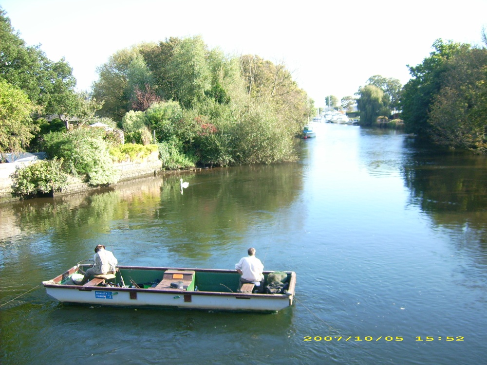 Gone Fishing! Christchurch in Dorset