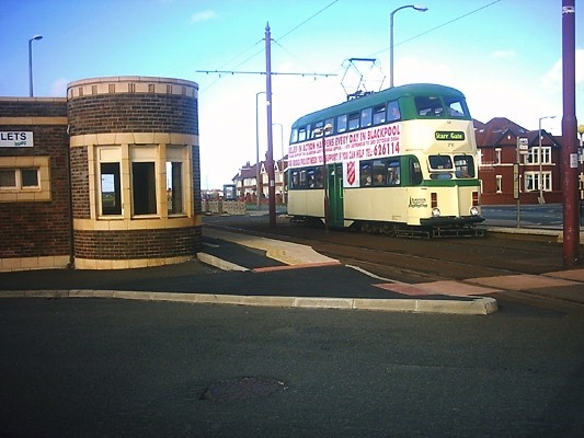 Tram at Bispham, Lancashire