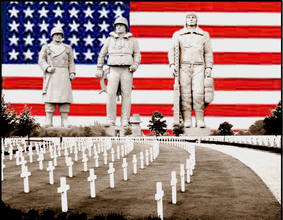 That Many May Live, Cambridge American Military Cemetery & Memorial photo by Jack Williams