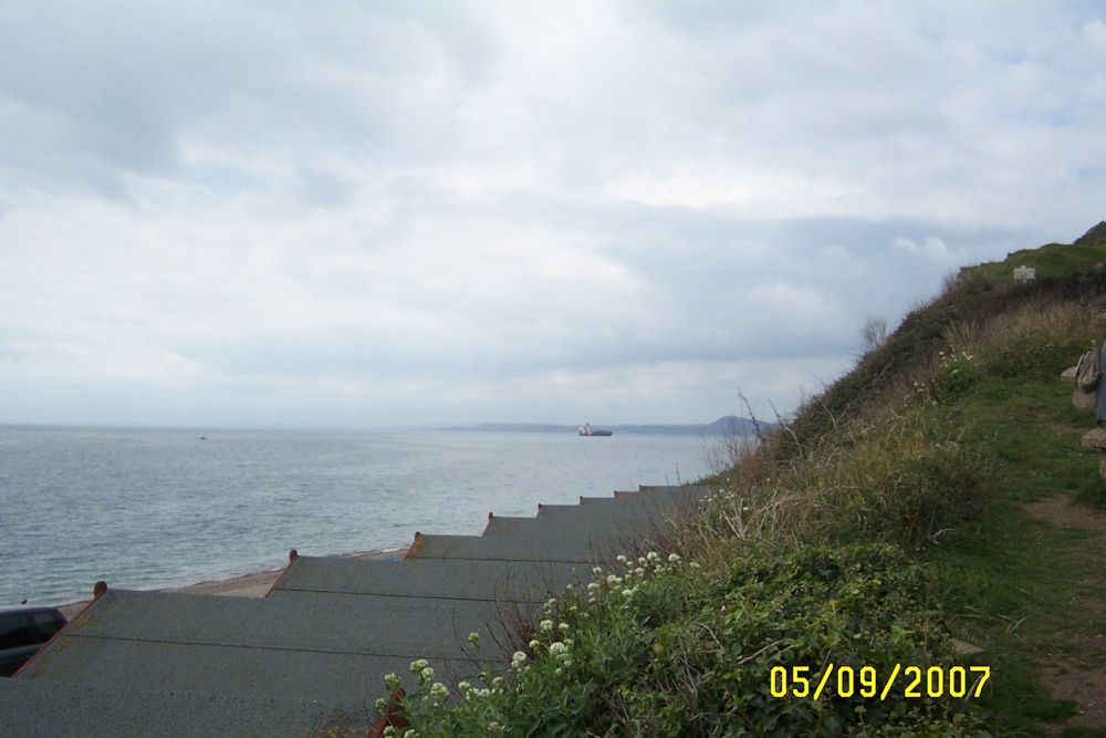 Beach huts at Branscombe, Devon