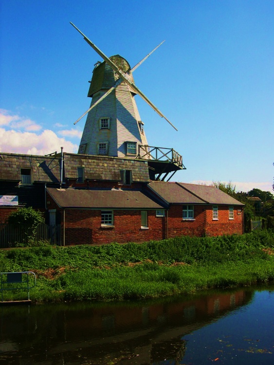 The White Windmill on the River Tillingham, Rye, East Sussex