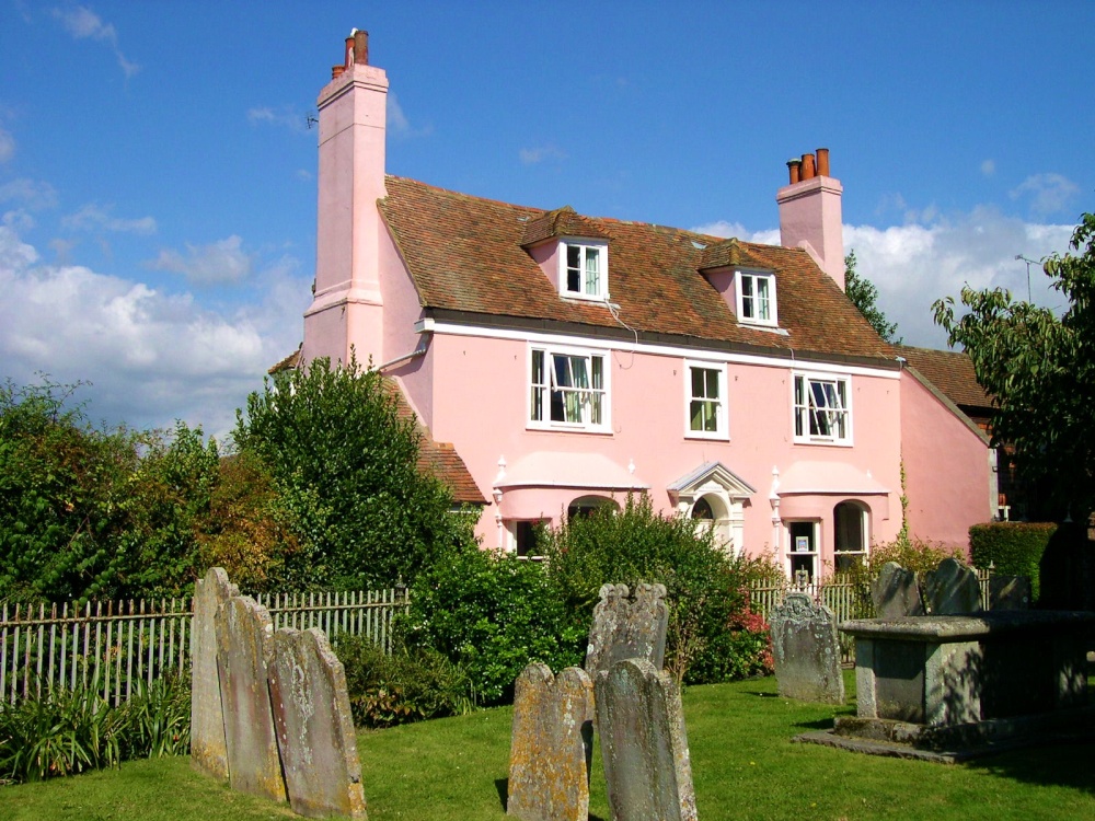 The Old Vicarage,from St Mary's Churchyard, Rye, East Sussex