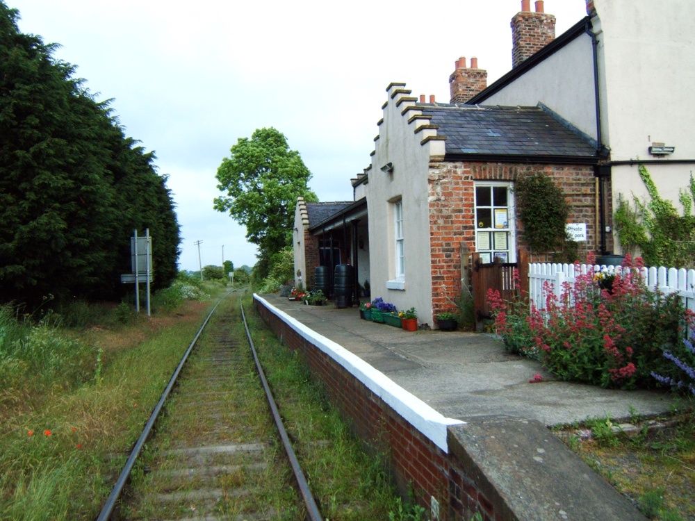 Photograph of Finghall Railway Station, North Yorkshire