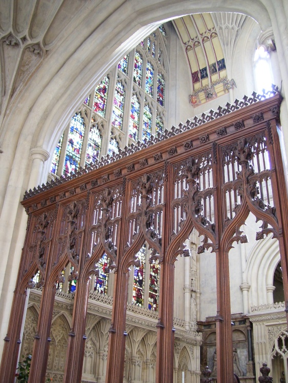 Bath Abbey Interior, Somerset