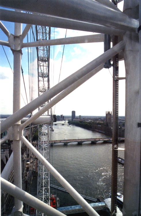 London Eye, Westminster Palace, and River Thames