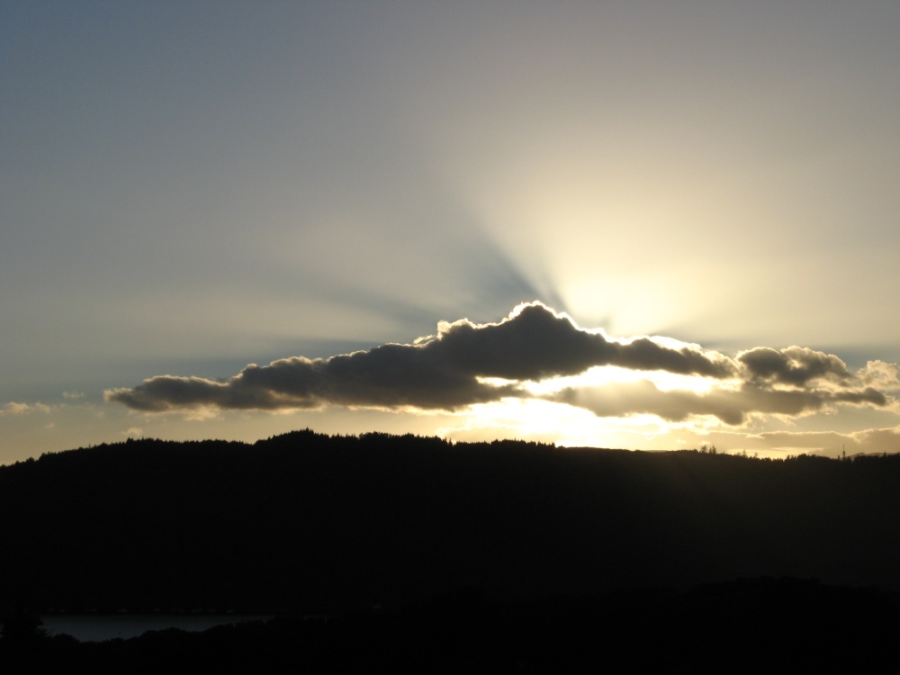 Sunset over Windermere, Cumbria