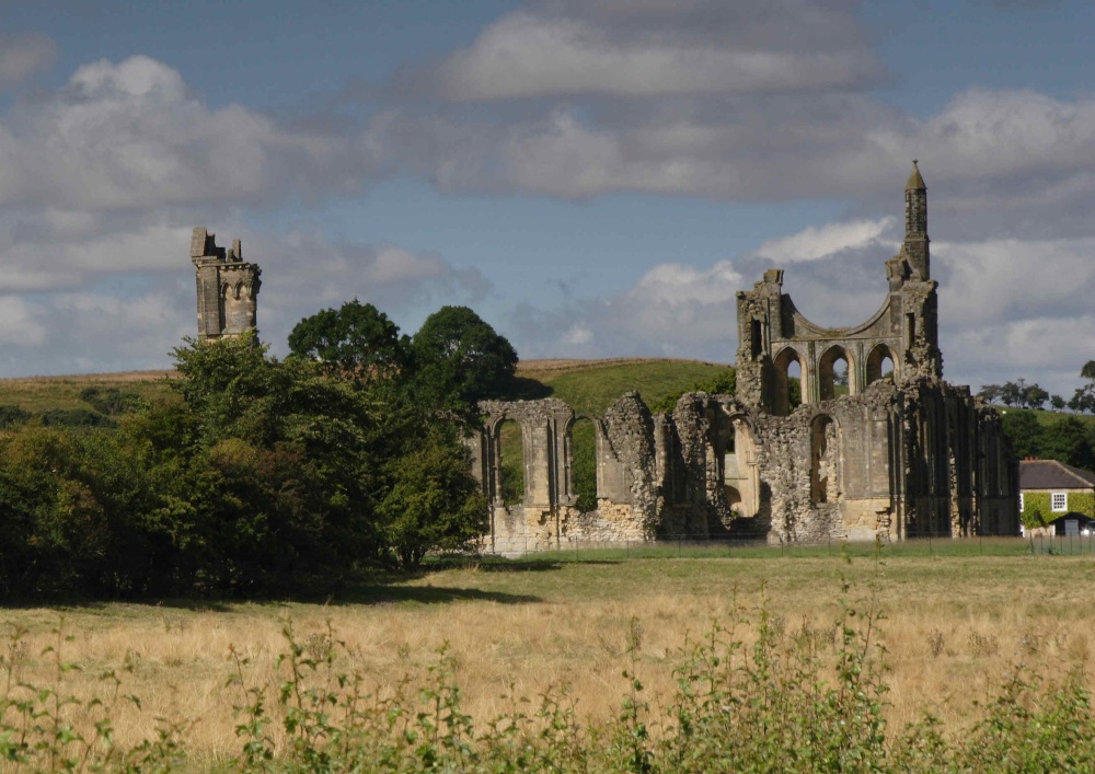 Byland Abbey photo by David A Boothby