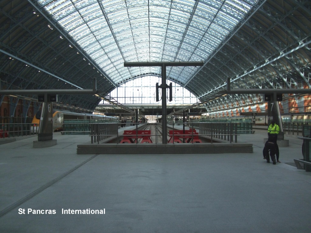 The International rail terminus, St Pancras,  Greater London