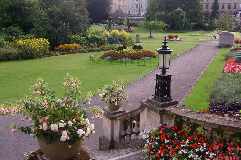 Parade Gardens in Bath, Somerset