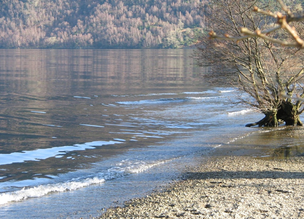 Ullswater on a bright February Afternoon.