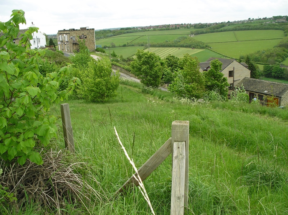 Photograph of View from Thornhill Edge, West Yorkshire