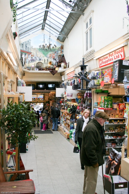 Shopping arcade, Otley, West Yorkshire