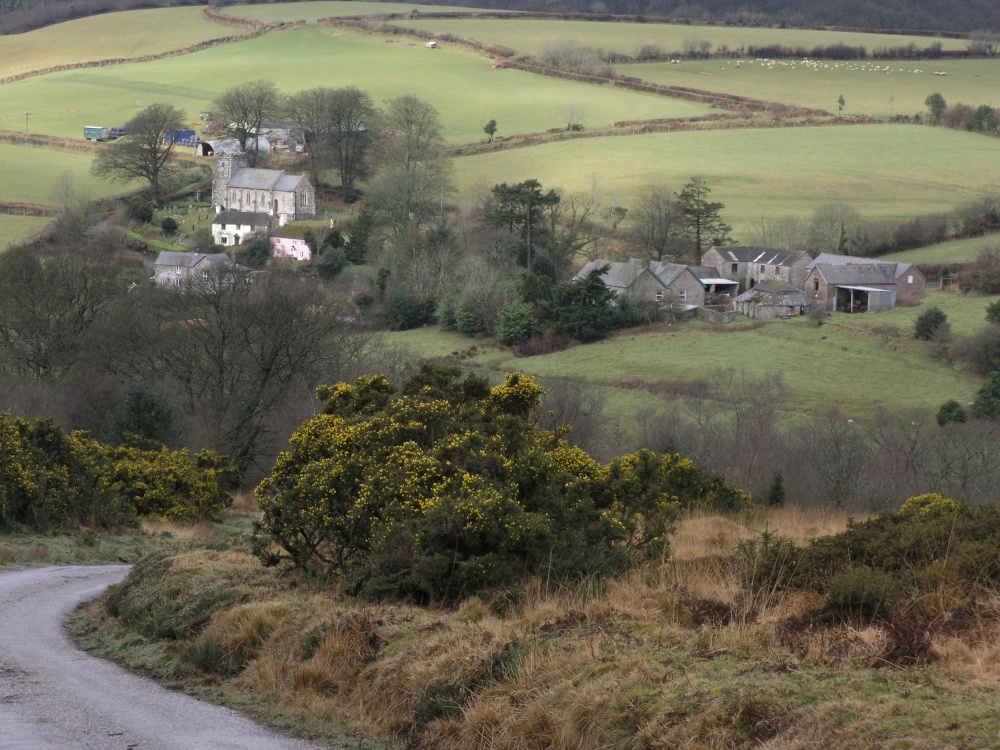 Twitchen from Cussacombe Common, Devon