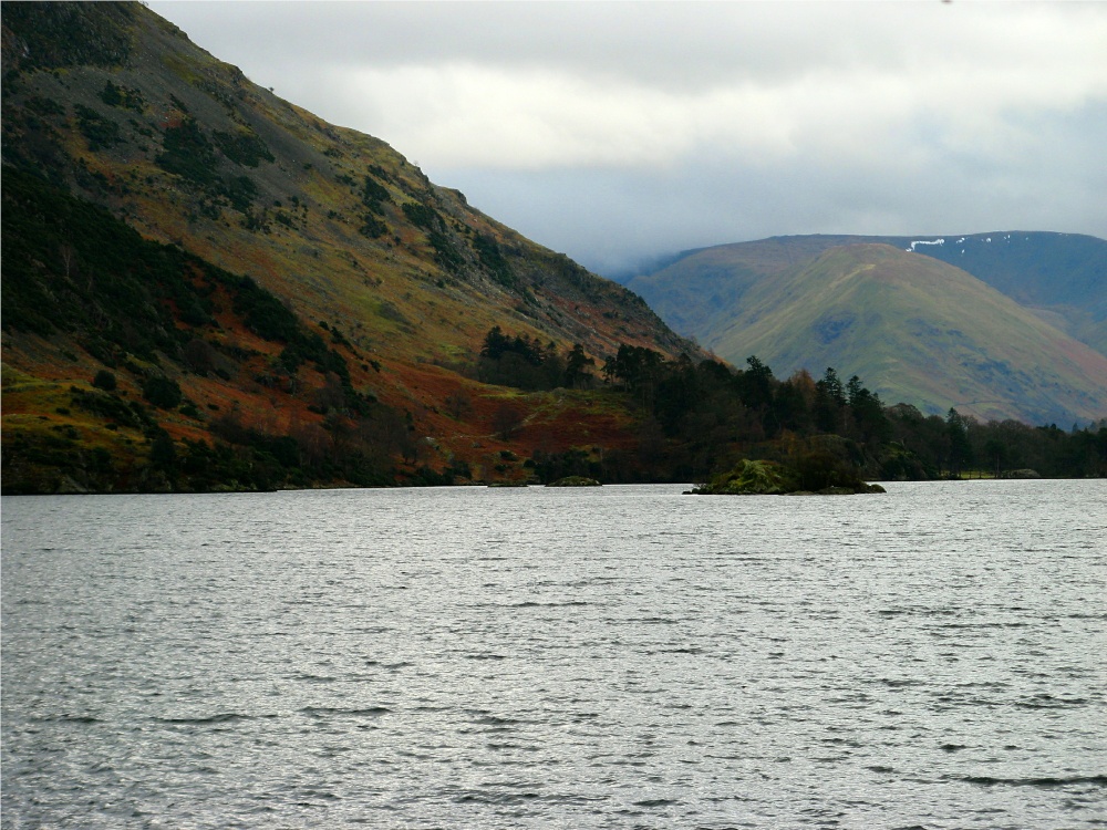 A cold February afternoon on Ullswater, Cumbria