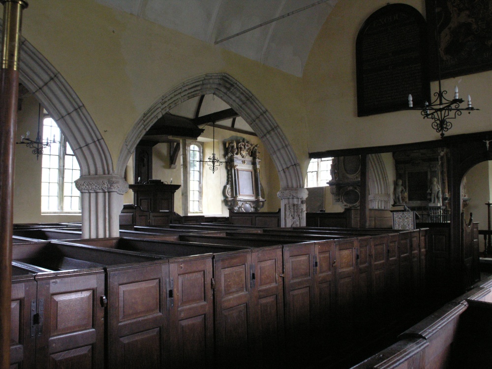 Photograph of Molland church interior