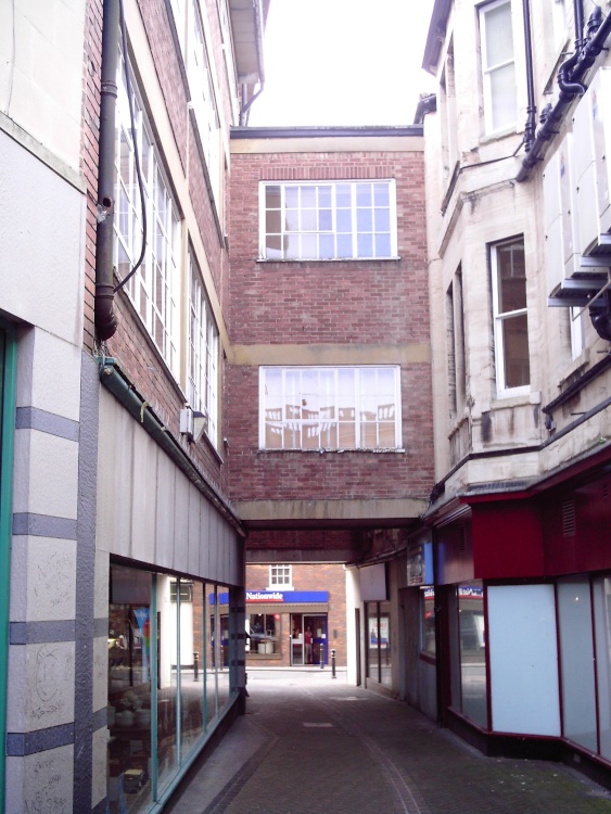 Red Hat Lane in Trowbridge, Wiltshire