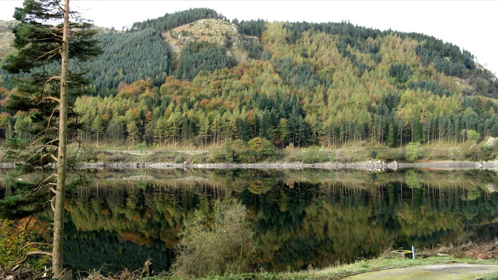 Autumn on Thirlmere, Cumbria.