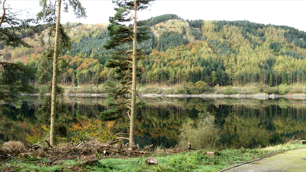 Autumn on Thirlmere, Cumbria.