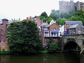 View across the river