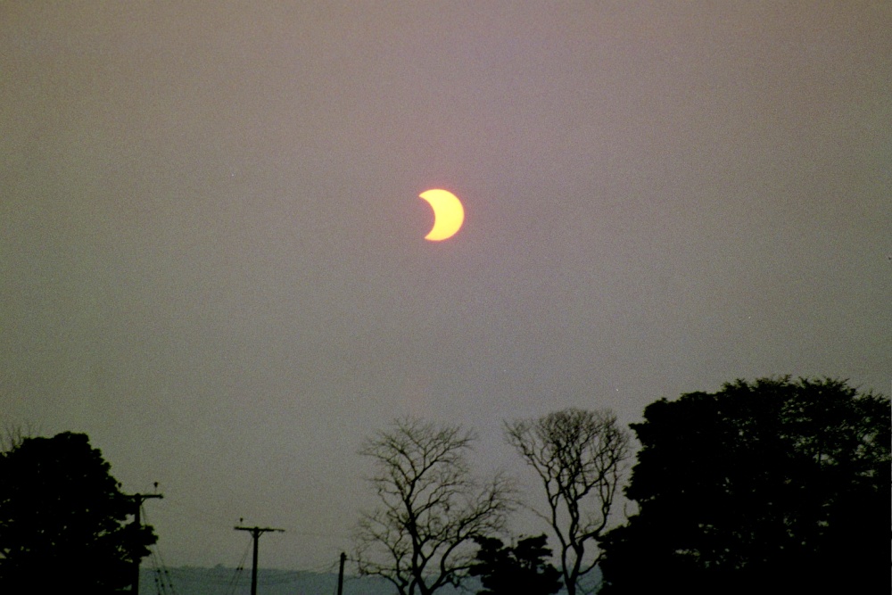 Solar Eclipse as seen from Gateshead.