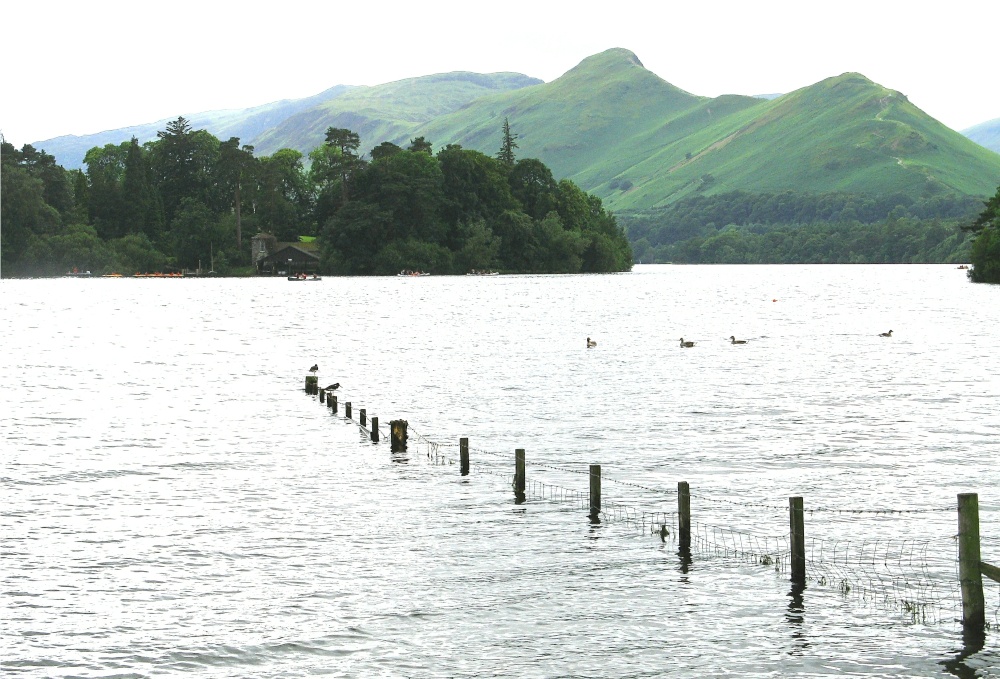 Derwentwater,Keswick, Cumbria. Looking towards Cat Bells.