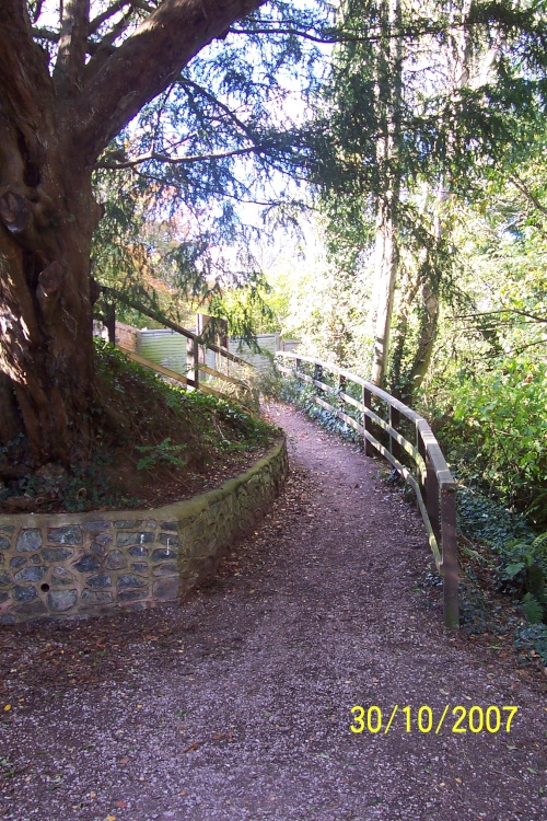 Park in Sidmouth, Devon