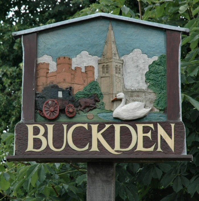 Buckden Village Sign, Cambridgeshire