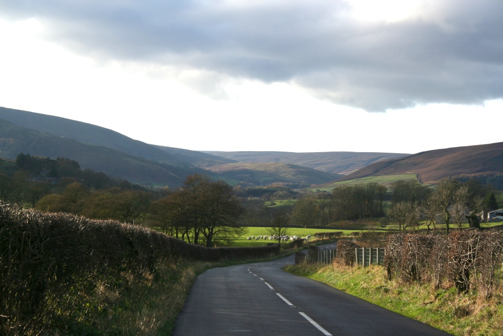 Hodder Bank, Mossthwaite, and Birkett Fell, near Newton, Lancashire.