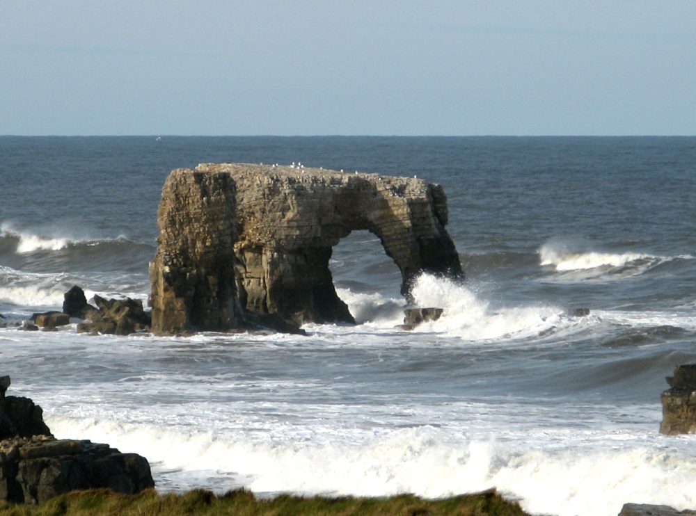 Viewed along the Coastal Walk, Whitburn, Tyne and Wear.