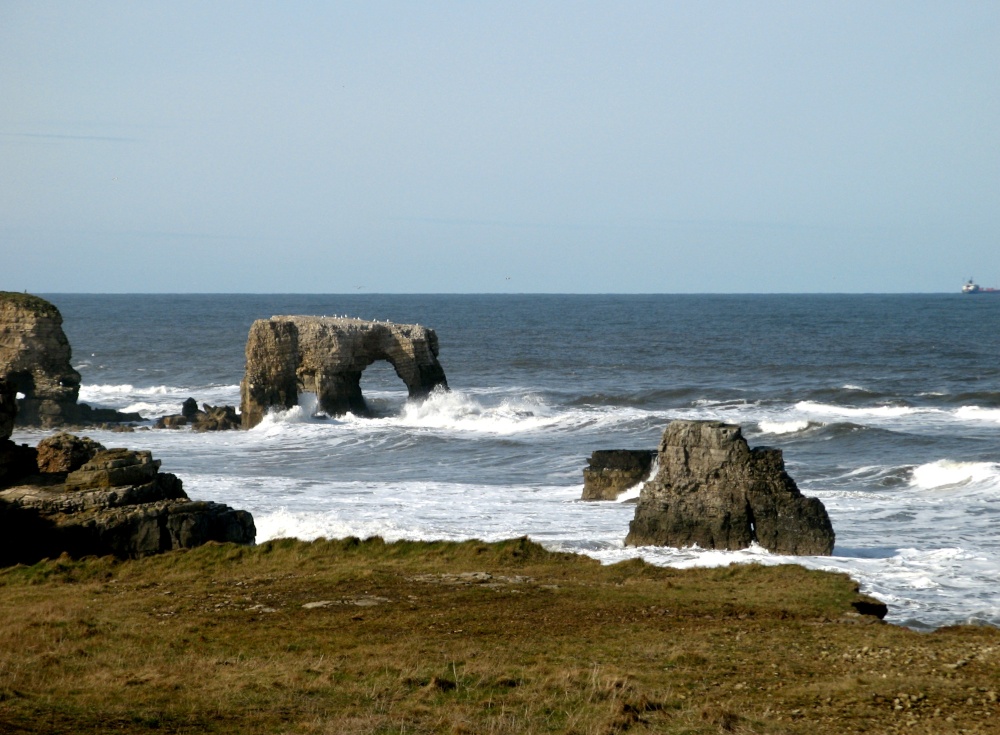 View from the Coastal Path, Whitburn, Tyne and Wear.