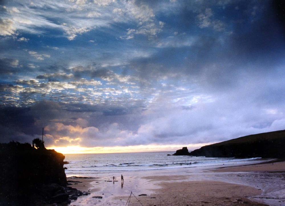 Photograph of Trevone beach