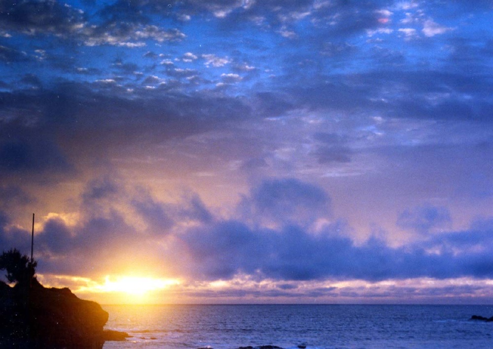 Photograph of Trevone beach