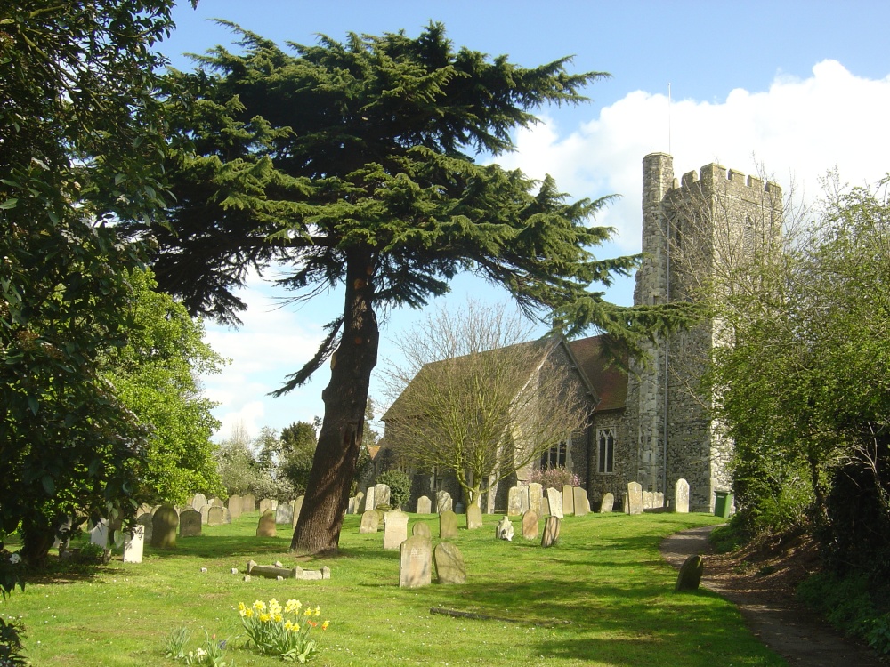 The Church of St. Nicholas, Southfleet.