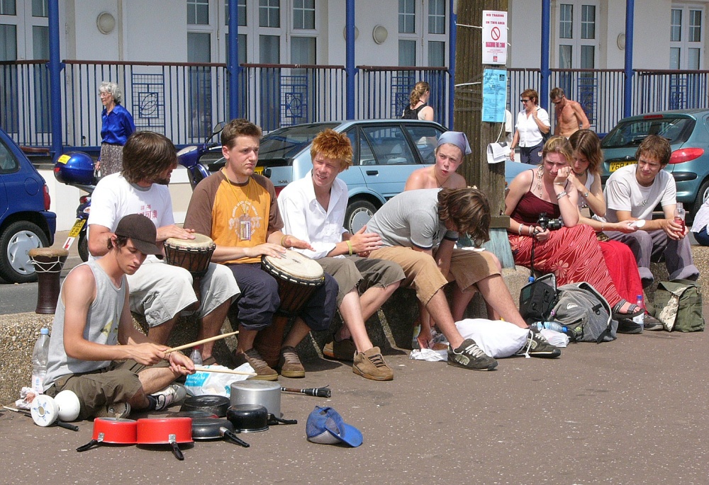 Street entertainers