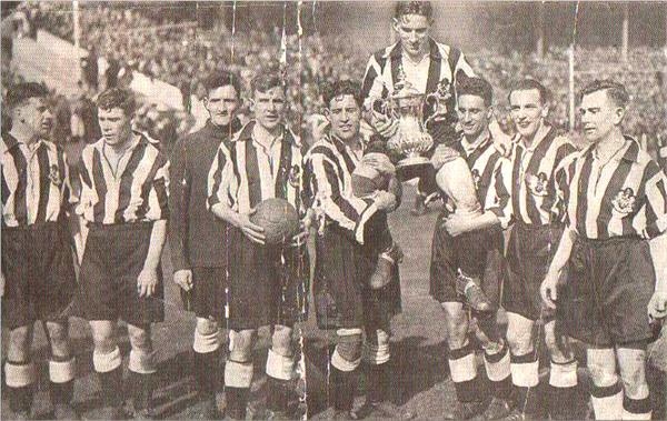 Howay The Lads, Newcastle United Win The FA Cup At Wembley In 1932.