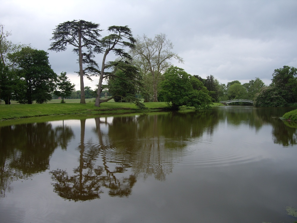 Photograph of Lake at Croome Park