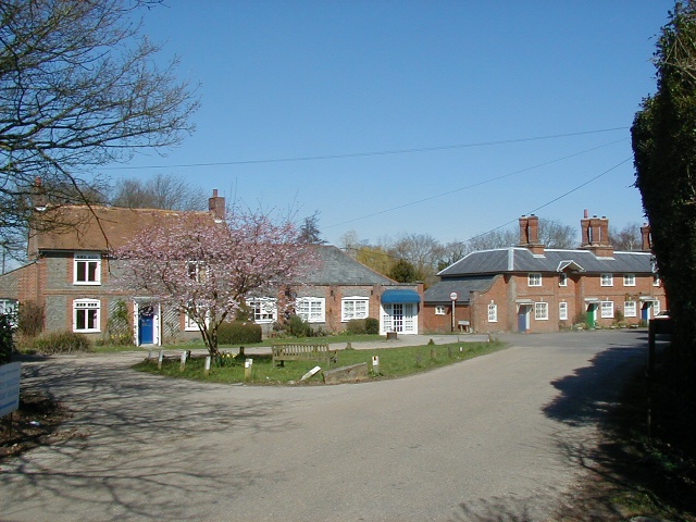 Photograph of Hook Village Green in Spring 2006