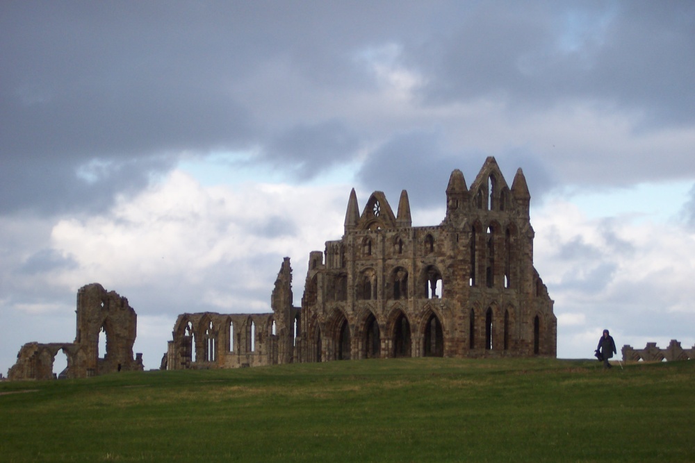 Whitby Abbey from the car park