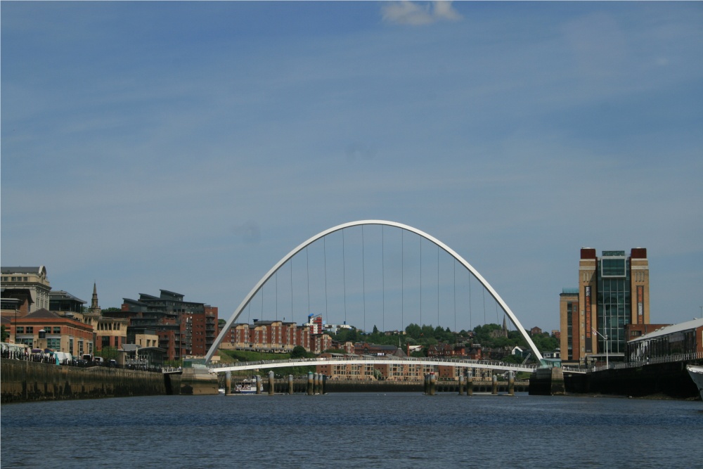 Tyne Bridges from the river