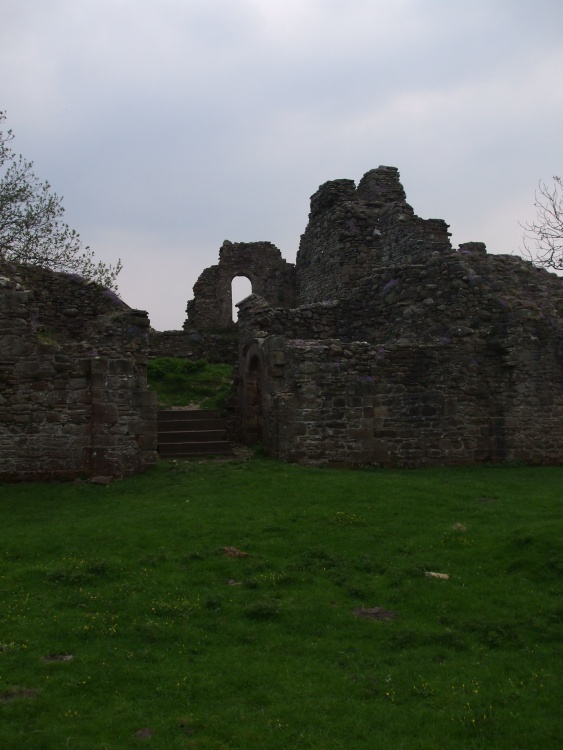 Steps into the castle