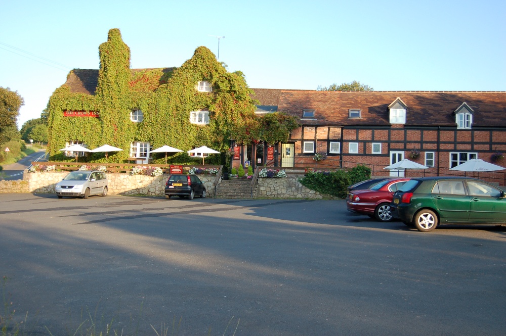 Photograph of The Crown Inn, Hopton Wafers