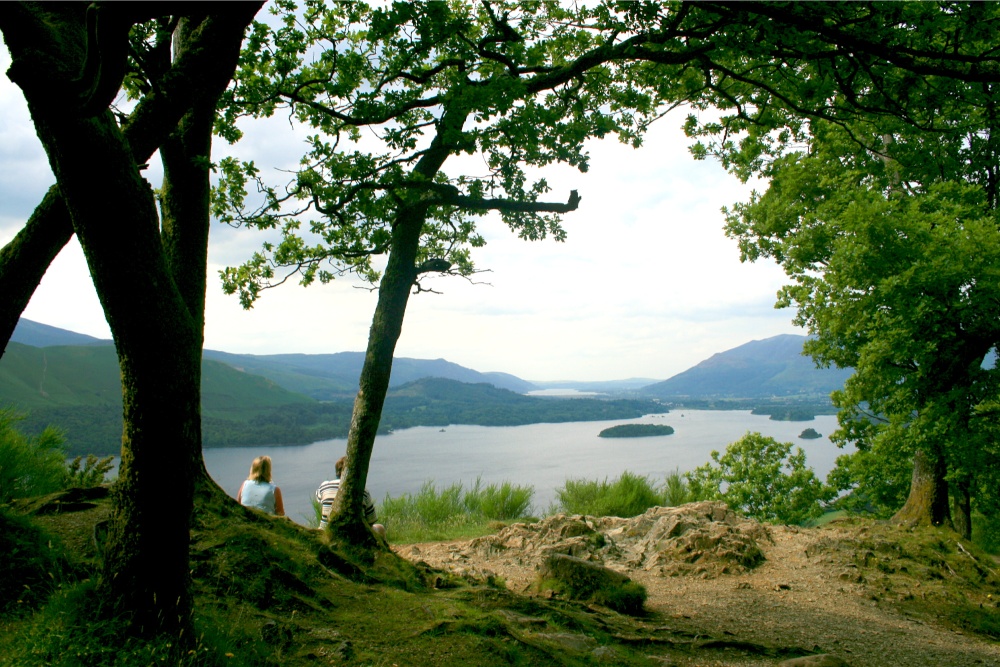 Surprise View, Overlooking Derwentwater with Bassenthwaite Lake in the Distance.