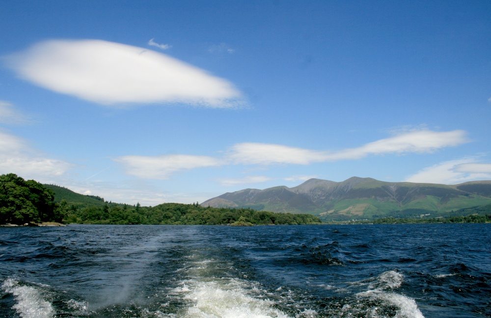 Views of Derwentwater taken from a pleasure boat.