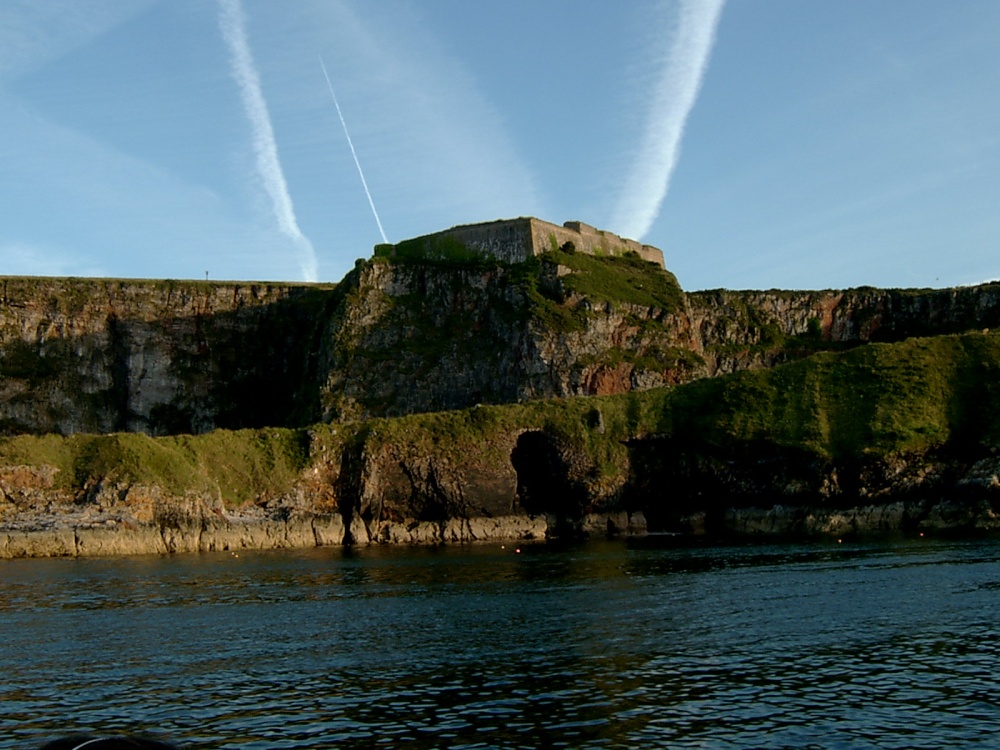 Berry Head from the sea.