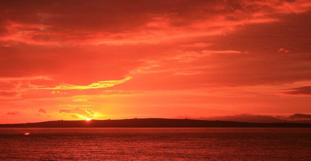 Photograph of Sunset at John o'Groats