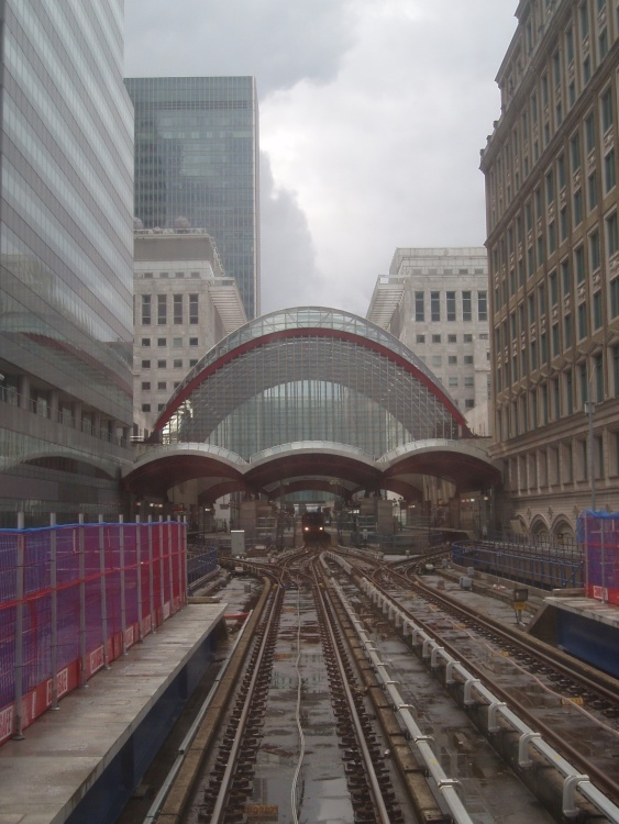 On The Docklands Light Railway