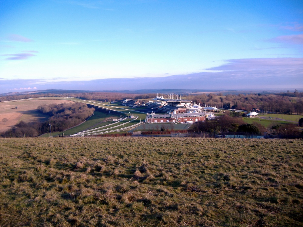 Goodwood Racecourse from The Trundle